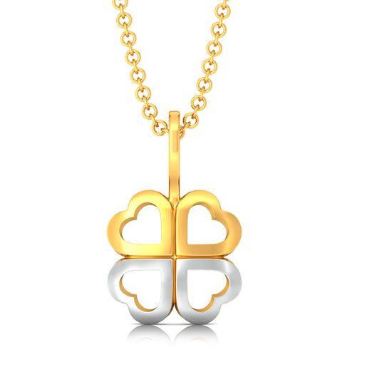 Puppy Love Gold Pendants